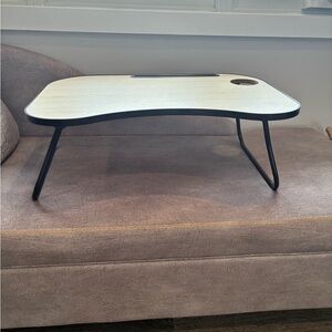 Portable Beige and Black Lap Desk